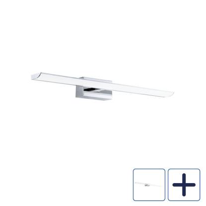EGLO connect.z TABIANO-Z væglampe, RGBTW, IP44, krom