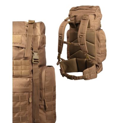 Mil-Tec Gen II vandrerygsæk, dark coyote brun - 65 liter