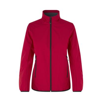 ID CORE 0856 softshelljakke, dame, rød