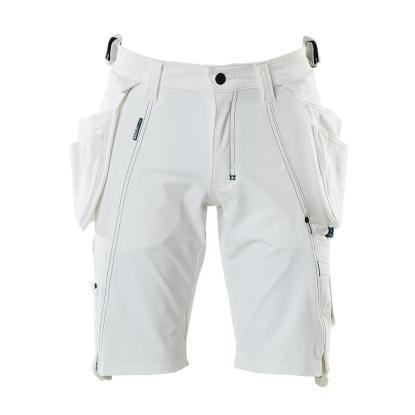MASCOT ADVANCED arbejdsshorts med hængelommer, hvid