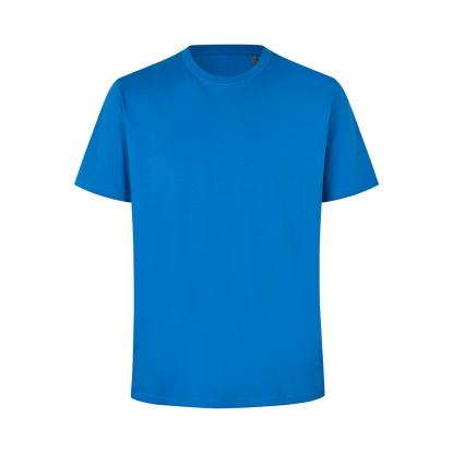 ID 0552 T-shirt, økologisk, azur
