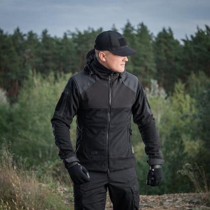M-TAC Norman Windblock fleecejakke, sort
