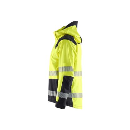 Blåkläder 4435 high vis skaljakke, hi-vis gul/sort