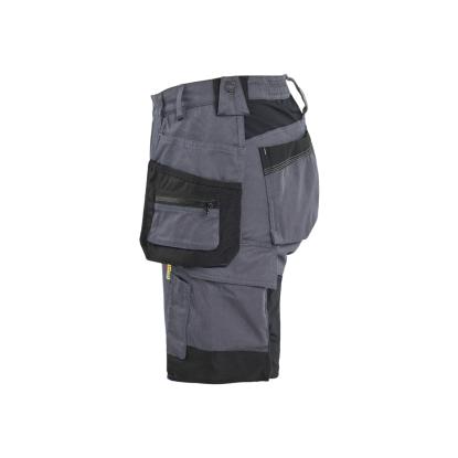 Blåkläder 7133 dame håndværker shorts med stretch, mellemgrå