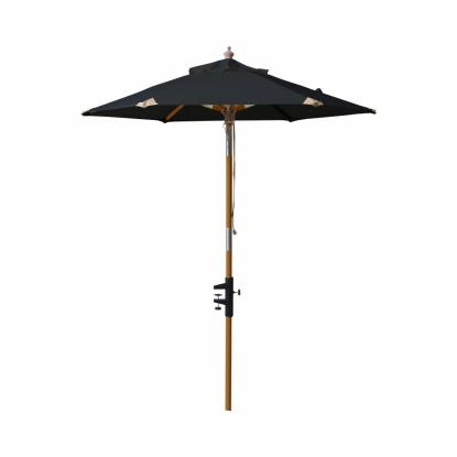Cinas altanparasol, sort, polyester, Ø1,8 meter