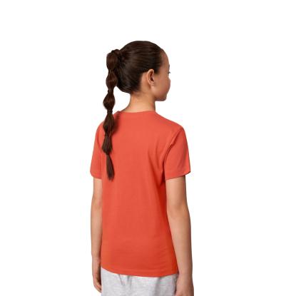 ID 40552 økologisk T-shirt, børn, koral