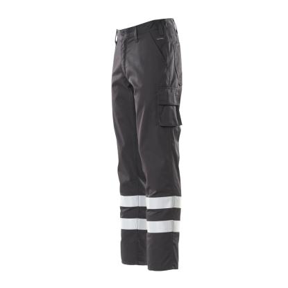 MACMICHAEL WORKWEAR arbejdsbukser med lårlommer, sort
