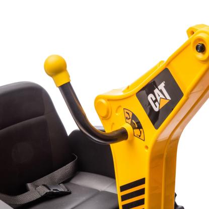 NORDIC PLAY Caterpillar el-rendegraver, 2 x 10,8 V batteri, gul