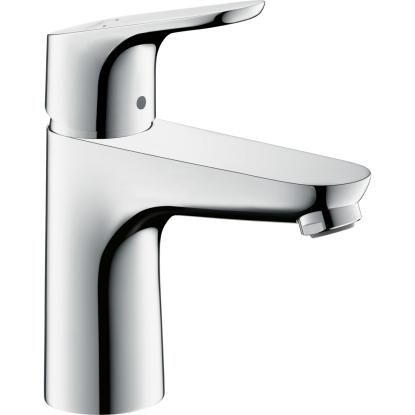 hansgrohe Focus 100 håndvaskarmatur med bundventil, krom