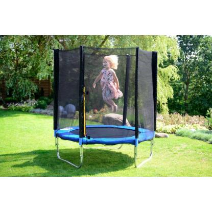 Viking Sports trampolin med net, blå, Ø183 cm, maks. 50 kg