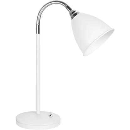 Armaturhantverk Smögen bordlampe, H45 cm, hvid