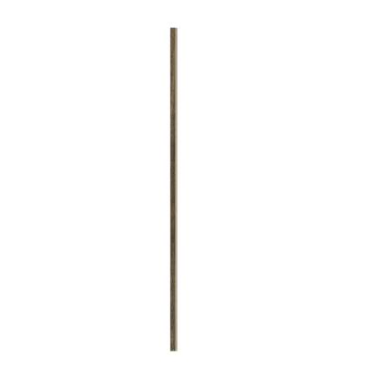 I-Wood afslutningsliste til akustikpanel, sort olieret, beige filt og lys kerne, egefiner, 16 x 42 mm