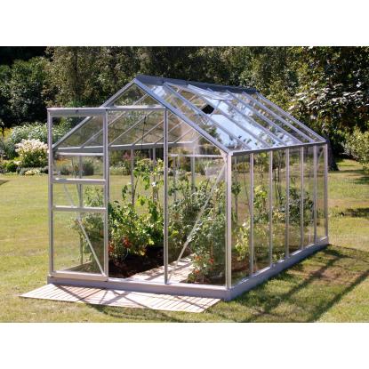 Vitavia Venus 7500 drivhus, alu, 7,5 m², 3 mm glas, inkl. sokkel