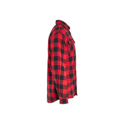 Blåkläder 3288 flannelskjorte, rød/sort