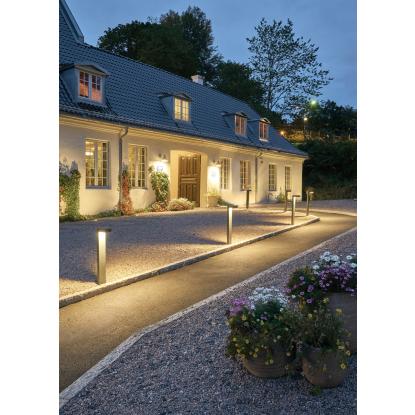 Norlys Asker LED pullert, IP65, sort
