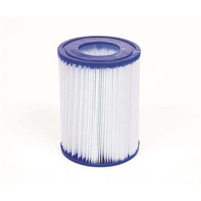 Bestway Steel Pro pool sæt med filterpumpe, rattan-look, Ø366 x 100 cm