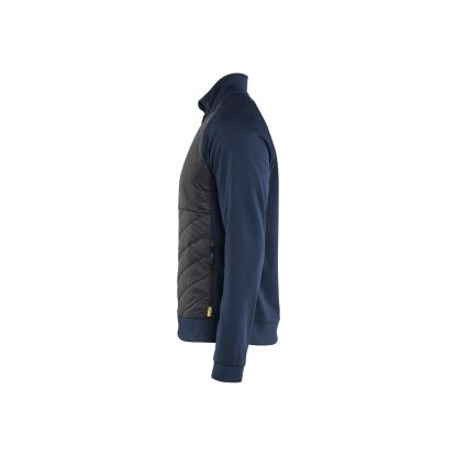 Blåkläder 3418 hybrid sweatshirt, mørk marineblå/sort