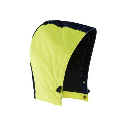 Blåkläder 2169 flammehæmmende vinter hætte, hi-vis gul/marineblå - One size
