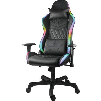 Deltaco gamingstol med RGB belysning