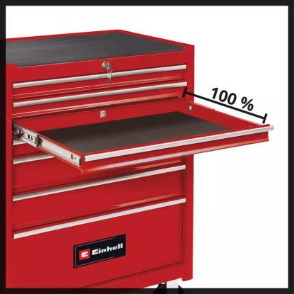 Einhell TC-TW 150 værkstedsvogn med 7 skuffer, 455 x 455 x 875 mm Einhell TC-TW 150 værkstedsvogn med 7 skuffer, 455 x 455 x 875 mm
