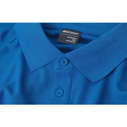 GEYSER G21006 poloshirt, funktionel, kongeblå