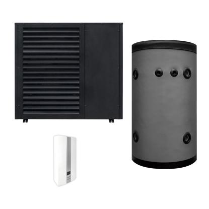 ScanTherm Skagen luft-til-vand varmepumpe, 8 kW, med 160L Buffertank og 11-15 kW IWH
