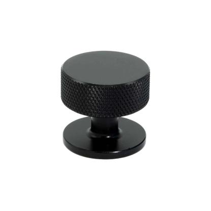 Beslag Design Crest knop, Ø32 mm, mat sort