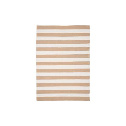 Tæppe, 100% genanvendt plast, beige/off white, 140x200 cm