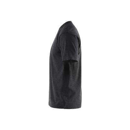 Blåkläder 3525 t-shirt, sortmeleret