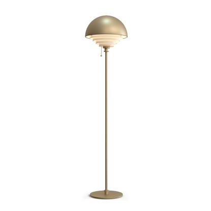 Herstal Motown gulvlampe, Ø36 cm, H150 cm, E27, messing