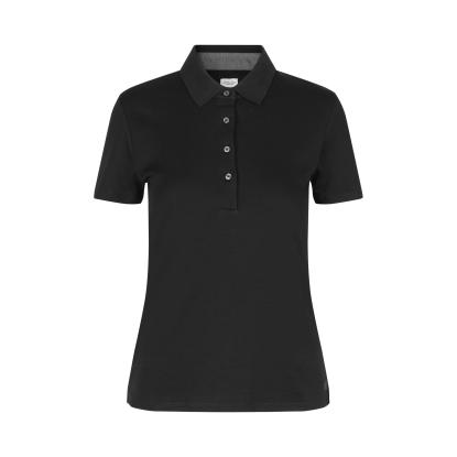 Seven Seas S610 The polo kortærmet poloshirt, dame, sort