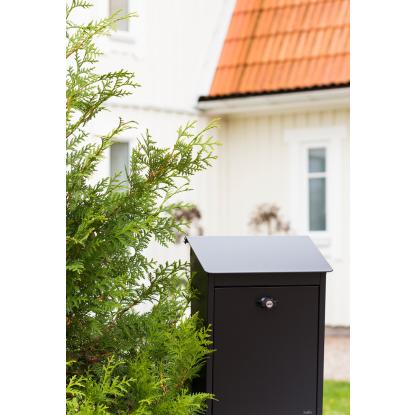 Habo 9441B postkasse, sort