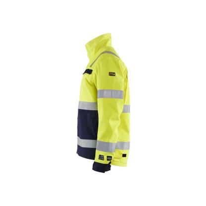 Blåkläder 4087 multinorm arbejdsjakke, hi-vis gul/marineblå