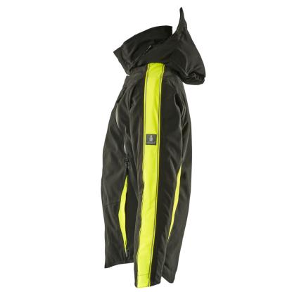 MASCOT HARDWEAR Tolosa vinterjakke, sort/hi-vis gul
