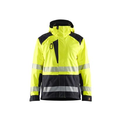 Blåkläder 4435 high vis skaljakke, hi-vis gul/sort