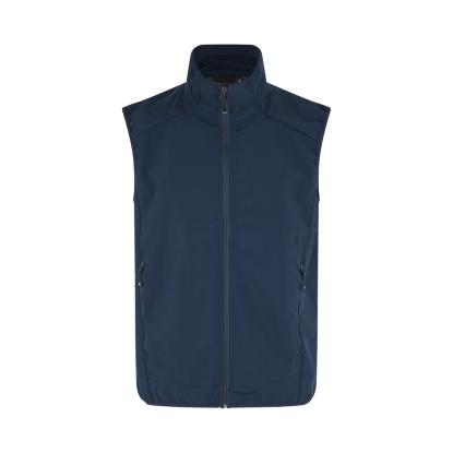ID 0824 softshell vest, funktionel, navy