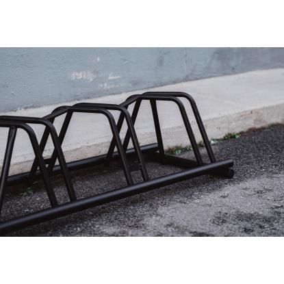 Varax cykelstativ med 5 pladser, sort