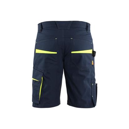 Blåkläder 1499 serviceshorts, mørk marineblå/hi-vis gul