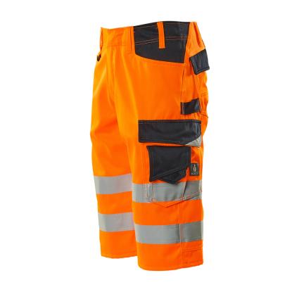 MASCOT SAFE SUPREME Luton arbejdsshorts, hi-vis orange/mørk marine