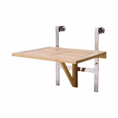 Cinas altanbord, teak, 65 x 51 cm