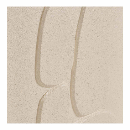 Victoria relief vægdekoration No. 2, beige, 60 x 120 cm