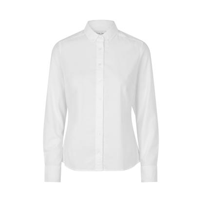 Seven Seas S62 Oxford skjorte, modern, dame, hvid