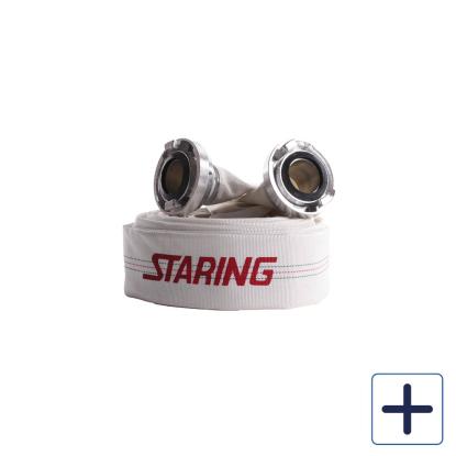 STARING  entreprenørslange med 4" storz koblinger