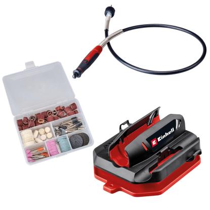 Einhell TC-MT 150 E slibe-/graveringsværktøj med opbevaringsboks og 117 dele