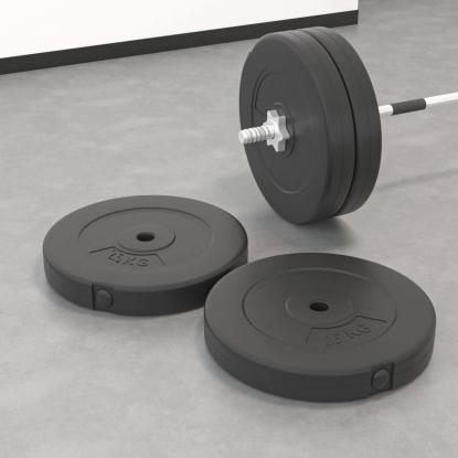 Viking Sports vægtskive sæt, Ø26 mm, 2,5 kg - 8 stk.