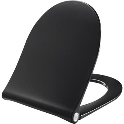 Pressalit Sway D 934 toiletsæde med soft close og lift-off, sort