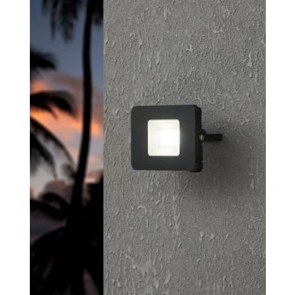 EGLO FAEDO 3 udendørs LED projektør, IP65, sort