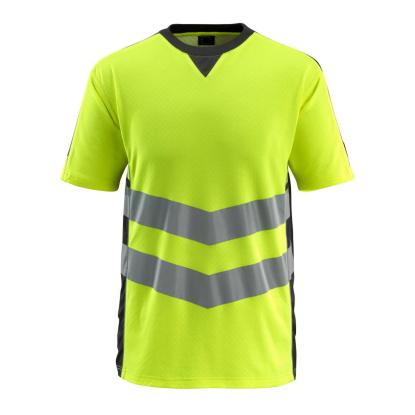 MASCOT SAFE SUPREME Sandwell T-shirt, hi-vis gul/sort
