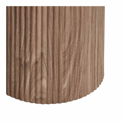 Athens konsolbord med keramisk bordplade, hvid/brun, 120 cm