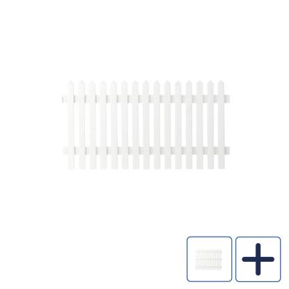 PLUS Skagen Lux hegn, hvid/nåletræ